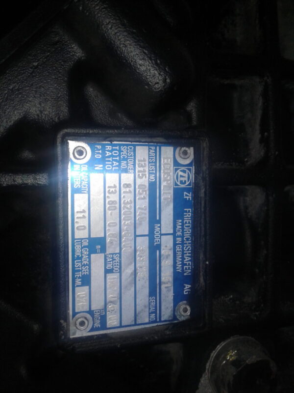 CAMBIO MAN F 2000 ZF 15 S 151 - immagine 3
